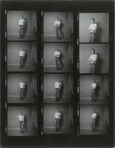 Lot #2145 Bob Weir Photographic Contact Sheet - Image 1