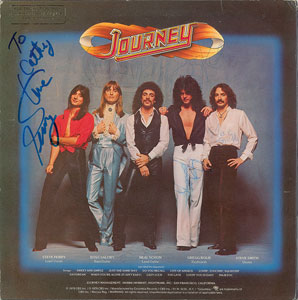 Lot #2288  Journey Signed Album - Image 1