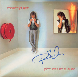 Lot #2160 Robert Plant Signed Album - Image 1