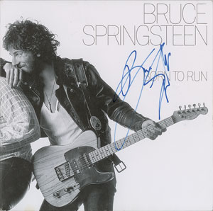 Lot #2303 Bruce Springsteen Signed Album