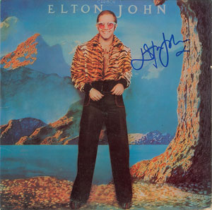 Lot #2286 Elton John Signed Album