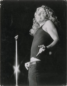 Lot #2159 Robert Plant Original Vintage Photograph - Image 1