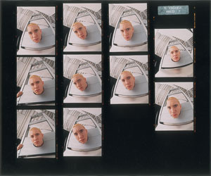 Lot #2491  Eminem Oversized Original Photographic Contact Sheet - Image 1