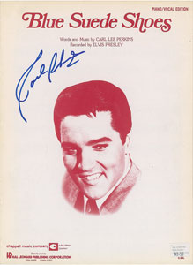 Lot #2213 Carl Perkins Signed Sheet Music - Image 1
