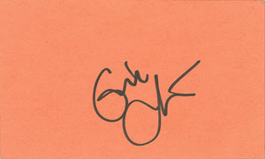 Lot #2219 Eric Clapton Signature - Image 1
