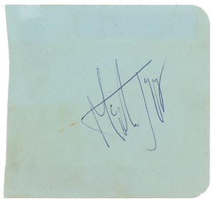 Lot #2110 Mick Jagger Signature - Image 2