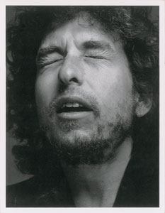 Lot #2086 Bob Dylan Original Photograph