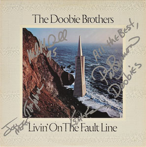 Lot #2268 The Doobie Brothers Signed Album