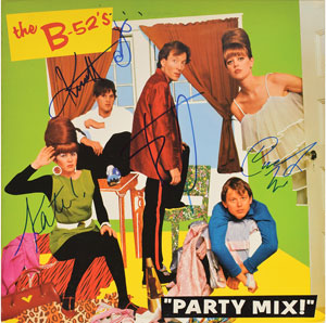 Lot #2430 The B-52's Signed Albums - Image 1