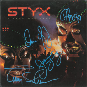 Lot #2310  Styx Signed Album - Image 1