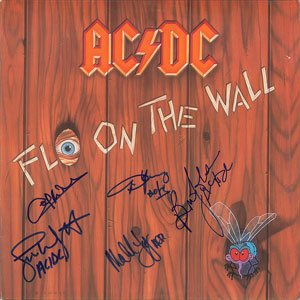 Lot #2249  AC/DC Signed Album