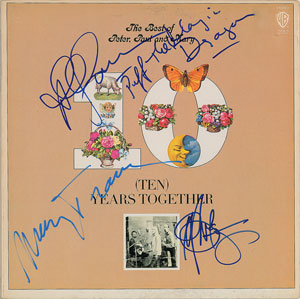 Lot #2235  Peter, Paul & Mary Signed Album - Image 1