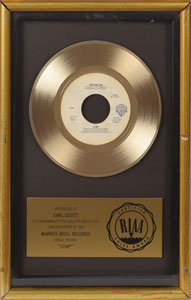 Lot #2313  Van Halen Jump Gold Sales Award - Image 1