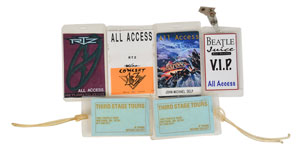 Lot #2365 Brad Delp's Boston Collection of Backstage Passes  - Image 2