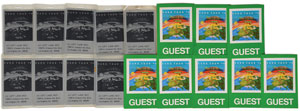 Lot #2492 Brad Delp's Boston 1979 European Tour Passes and Tags - Image 1