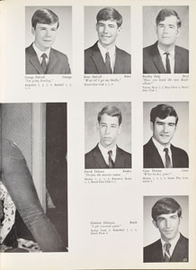 Lot #2345 Brad Delp's High School Diploma and Yearbook - Image 2