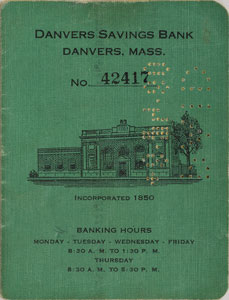 Lot #2369 Brad Delp's Bank Book - Image 3