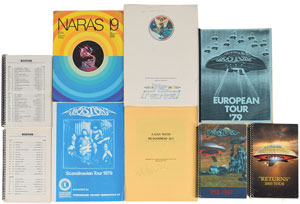 Lot #2357 Brad Delp's Boston Collection of Tour Itineraries and Programs - Image 1