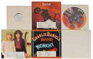 Lot #2493 Brad Delp's Collection of Promo Albums