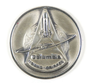 Lot #38 Dave Scott’s STS-1 Robbins Medal