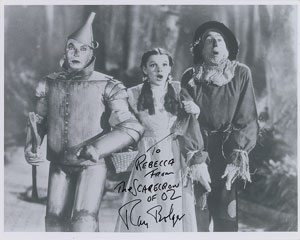 Lot #716 Wizard of Oz: Ray Bolger - Image 1