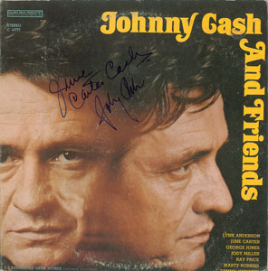 Lot #514 Johnny and June Carter Cash