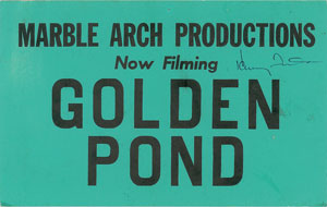 Lot #601  On Golden Pond: Dashboard Card - Image 1