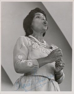 Lot #498 Marian Anderson - Image 1