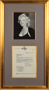 Lot #591 Marilyn Monroe
