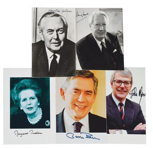 Lot #370  British Prime Ministers - Image 1
