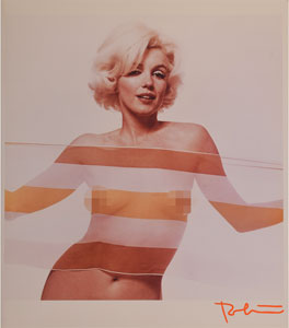 Lot #595 Marilyn Monroe: Bert Stern