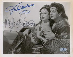 Lot #684 Hedy Lamarr and Victor Mature - Image 1