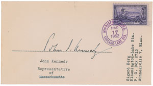 Lot #119 John F. Kennedy
