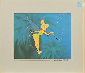 Lot #865 Tinker Bell lithograph from Peter Pan - Image 1