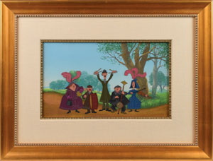Lot #859 Pearly Band production cel from Mary Poppins - Image 1