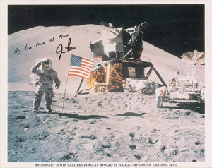 Lot #366 Apollo 15: Irwin and Scott - Image 2