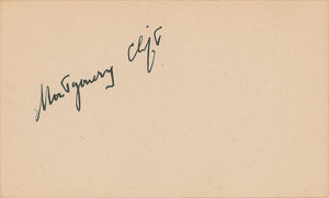 Lot #638 Montgomery Clift - Image 1