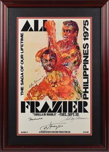 Lot #728 Muhammad Ali and Joe Frazier - Image 1