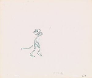 Lot #895 Pink Panther production cels and drawings from The Pink Panther - Image 2