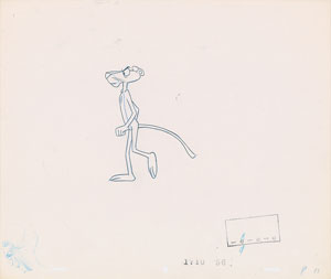 Lot #895 Pink Panther production cels and drawings from The Pink Panther - Image 4