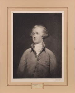 Lot #160 Alexander Hamilton