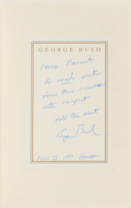 Lot #141 George Bush - Image 1