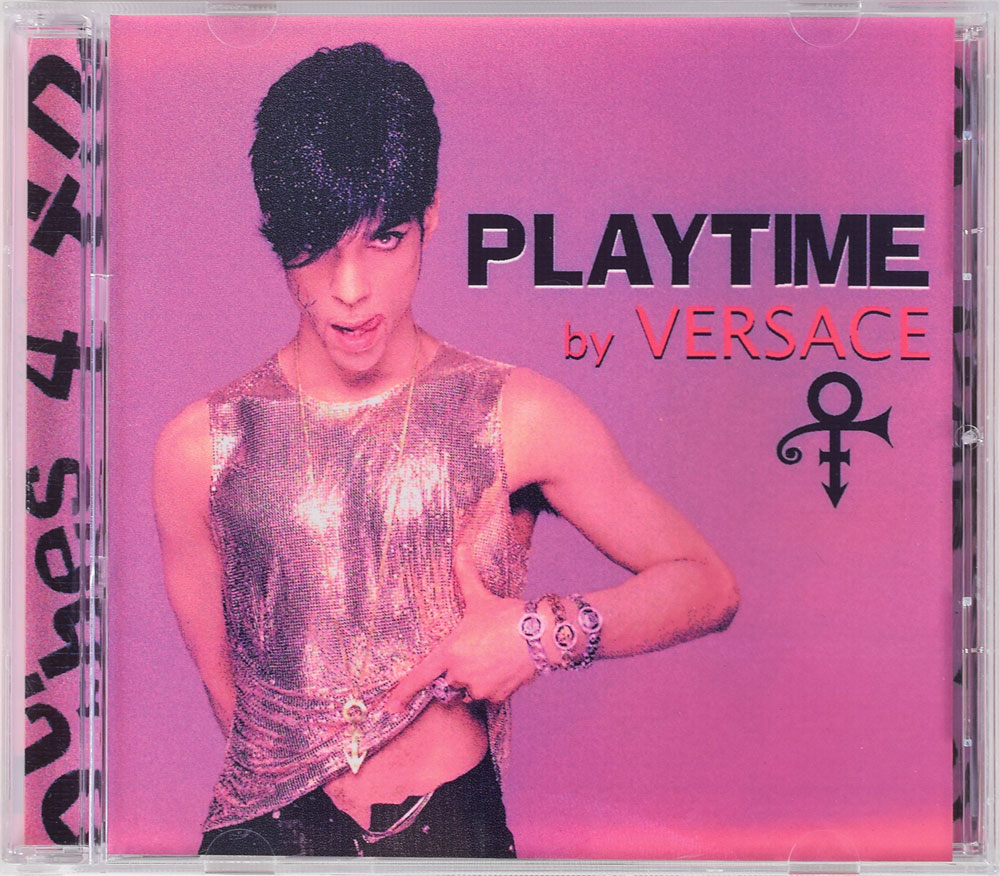 Lot #6224  Prince Playtime by Versace CD Package Mock-up with CD