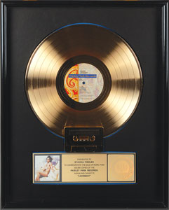 Lot #6159  Prince Lovesexy Gold Sales Award