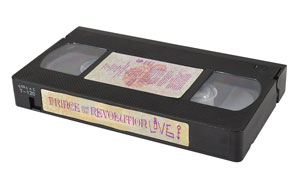 Lot #6060  Prince and the Revolution Purple Rain Tour Live 1985 VHS - Image 3