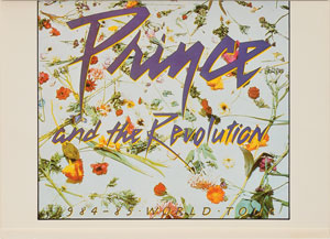 Lot #6037  Prince Purple Rain Tour Thank You Card