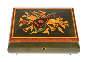 Lot #6129  Prince's Personally-Owned Set of (3) Wooden Music Boxes from France Villa