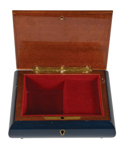 Lot #6129  Prince's Personally-Owned Set of (3) Wooden Music Boxes from France Villa - Image 6