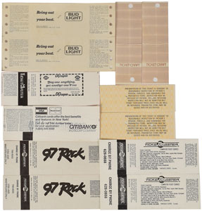Lot #6039  Prince 1984 & 1985 'Purple Rain' Set of (12) Concert Tickets - Image 2
