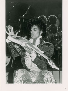 Lot #6030  Prince Purple Rain Tour Original Photograph